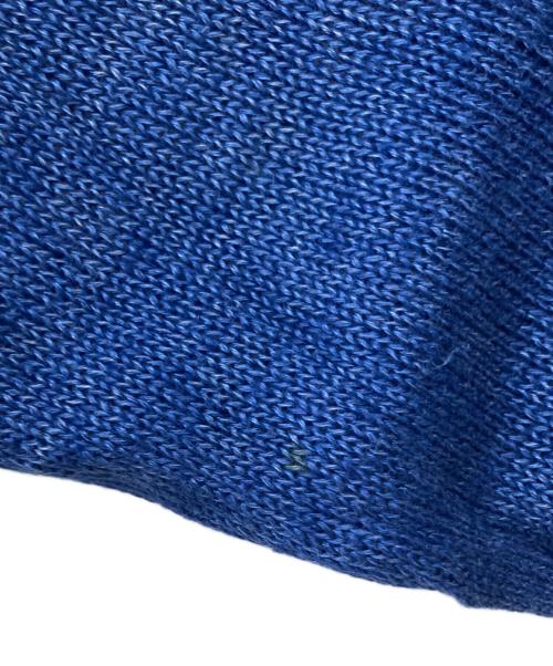 KAPITAL（キャピタル）KAPITAL (キャピタル) リネンワイドニット ブルー サイズ:3の古着・服飾アイテム