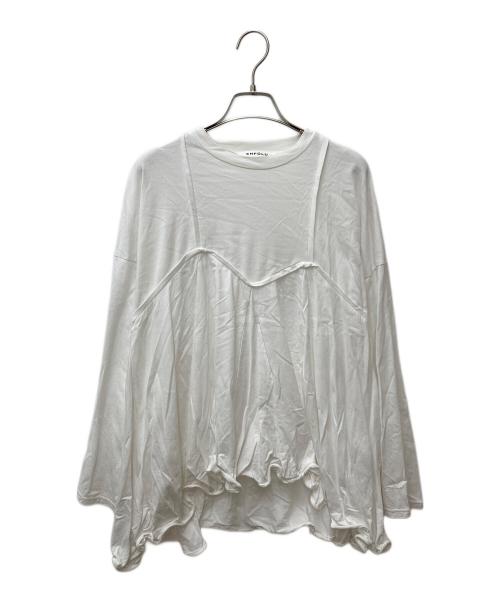 ENFOLD（エンフォルド）ENFOLD (エンフォルド) MEMORY-HEM PULLOVER 300HS280-2790 ホワイト サイズ:38の古着・服飾アイテム