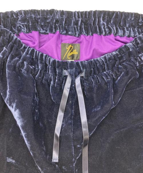 Needles（ニードルズ）Needles (ニードルズ) ベロアワイドパンツ ネイビー サイズ:2の古着・服飾アイテム