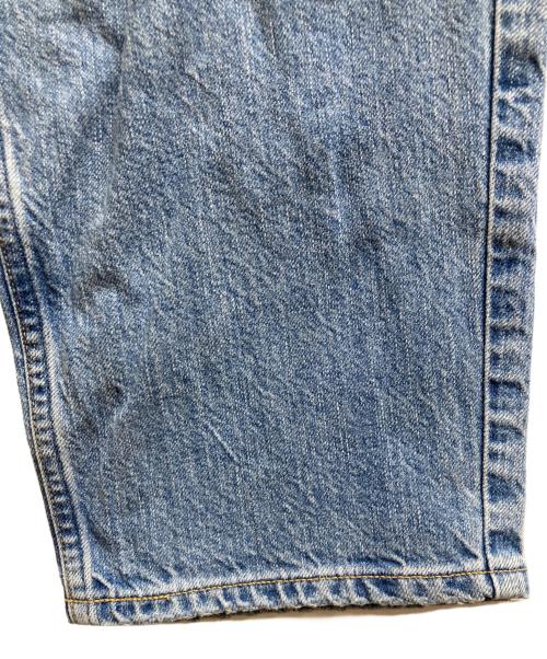 upper hights（アッパーハイツ）upper hights (アッパーハイツ) THE FIG ハイライズワイドテーパードシルエットデニムパンツ インディゴ サイズ:27の古着・服飾アイテム