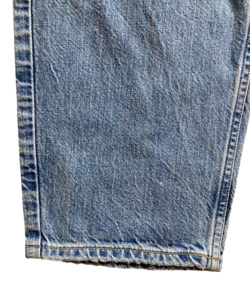 upper hights（アッパーハイツ）upper hights (アッパーハイツ) THE FIG ハイライズワイドテーパードシルエットデニムパンツ インディゴ サイズ:27の古着・服飾アイテム