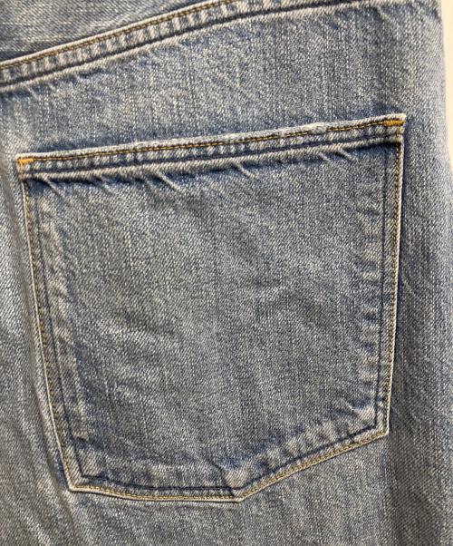 upper hights（アッパーハイツ）upper hights (アッパーハイツ) THE FIG ハイライズワイドテーパードシルエットデニムパンツ インディゴ サイズ:27の古着・服飾アイテム