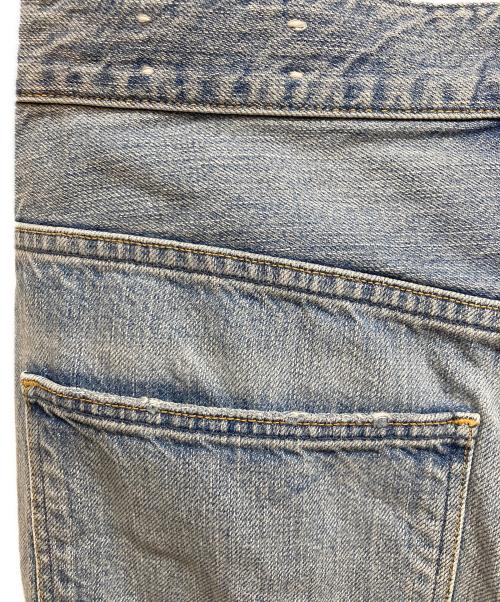 upper hights（アッパーハイツ）upper hights (アッパーハイツ) THE FIG ハイライズワイドテーパードシルエットデニムパンツ インディゴ サイズ:27の古着・服飾アイテム