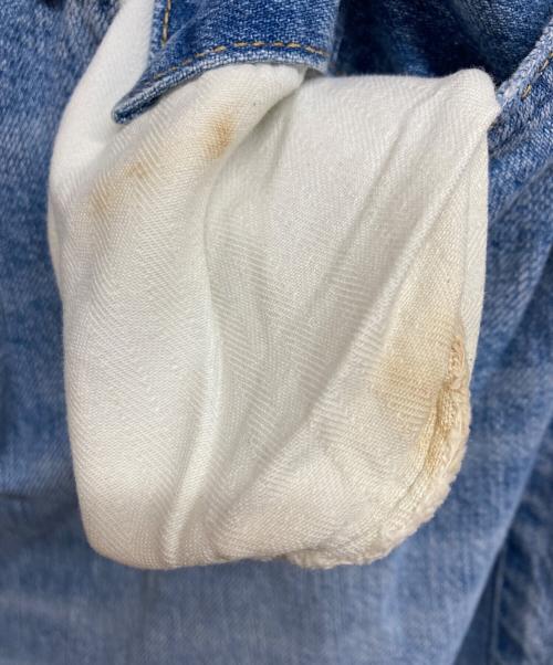 upper hights（アッパーハイツ）upper hights (アッパーハイツ) THE FIG ハイライズワイドテーパードシルエットデニムパンツ インディゴ サイズ:27の古着・服飾アイテム