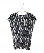 PLEATS PLEASEプリーツプリーズ）の古着「フレンチスリーブブラウス」