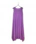 PLEATS PLEASE (プリーツプリーズ) ノースリーブワンピース パープル サイズ:3：30000円