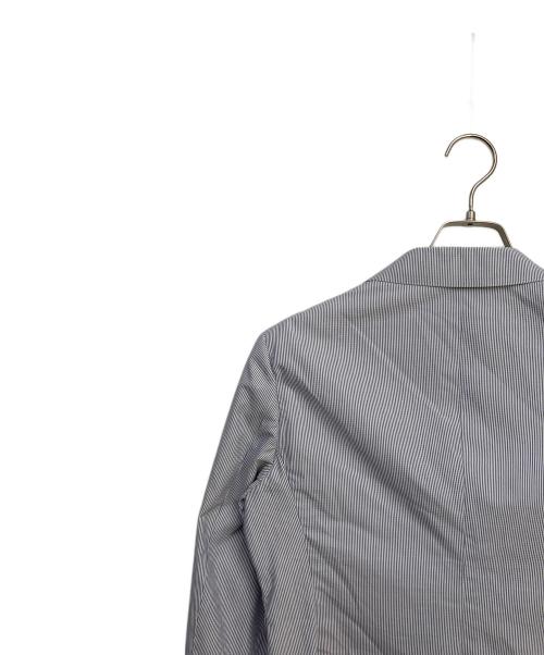 RING JACKET（リングジャケット）RING JACKET (リングジャケット) コットンシルク1Bジャケット ブルー サイズ:40の古着・服飾アイテム