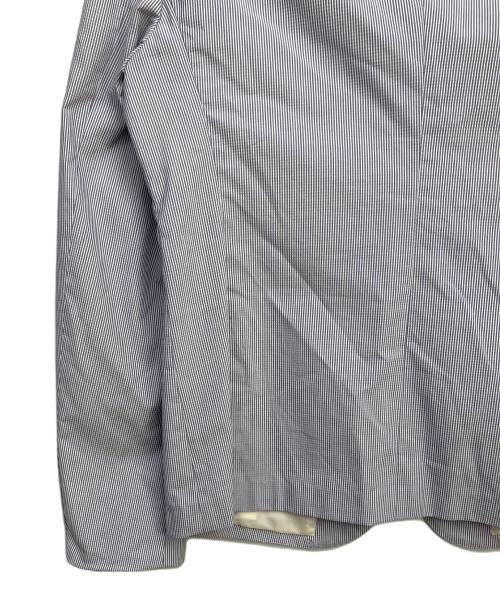 RING JACKET（リングジャケット）RING JACKET (リングジャケット) コットンシルク1Bジャケット ブルー サイズ:40の古着・服飾アイテム