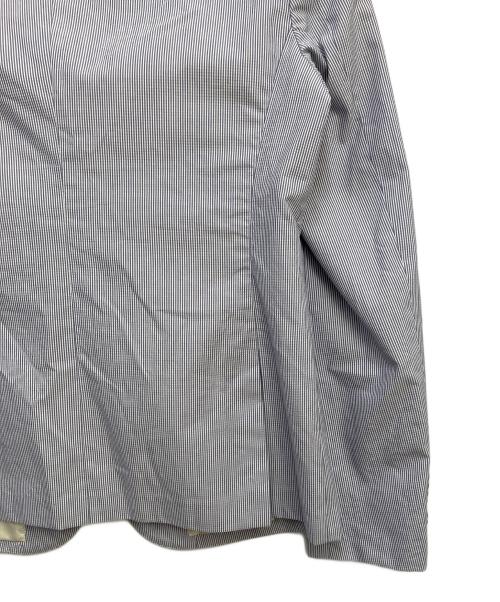 RING JACKET（リングジャケット）RING JACKET (リングジャケット) コットンシルク1Bジャケット ブルー サイズ:40の古着・服飾アイテム