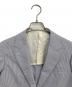 RING JACKET (リングジャケット) コットンシルク1Bジャケット ブルー サイズ:40：8000円