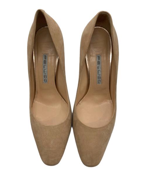 PELLICO（ペリーコ）PELLICO (ペリーコ) スウェードパンプス ベージュ サイズ:37の古着・服飾アイテム