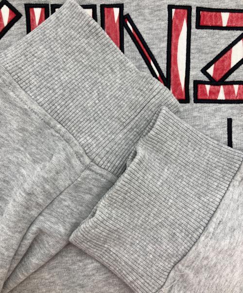 KENZO（ケンゾー）KENZO (ケンゾー) ロゴスウェット グレー サイズ:Lの古着・服飾アイテム