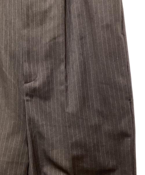 Spick and Span（スピックアンドスパン）Spick and Span (スピックアンドスパン) ストライプベアオールインワン ブラウン サイズ:38の古着・服飾アイテム