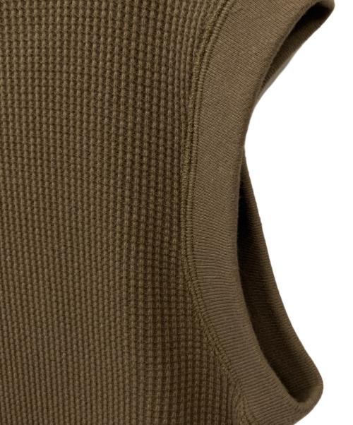 MUSE de Deuxieme Classe（ミューズ ドゥーズィエム クラス）MUSE de Deuxieme Classe (ミューズ ドゥーズィエム クラス) thermal タンクトップ カーキ サイズ:Freeの古着・服飾アイテム