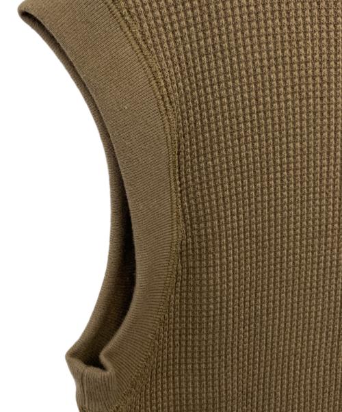 MUSE de Deuxieme Classe（ミューズ ドゥーズィエム クラス）MUSE de Deuxieme Classe (ミューズ ドゥーズィエム クラス) thermal タンクトップ カーキ サイズ:Freeの古着・服飾アイテム