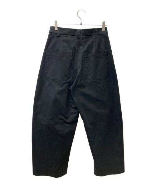 STUDIO NICHOLSON（スタジオ ニコルソン）STUDIO NICHOLSON (スタジオ ニコルソン) SORTE/ボリュームパンツ　51-10-799001 ブラック サイズ:Sの古着・服飾アイテム