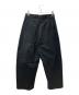 STUDIO NICHOLSON (スタジオ ニコルソン) SORTE/ボリュームパンツ　51-10-799001 ブラック サイズ:S：23000円