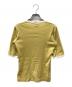 courreges (クレージュ) Holistic Contrast T-Shirt イエロー サイズ:S：8000円