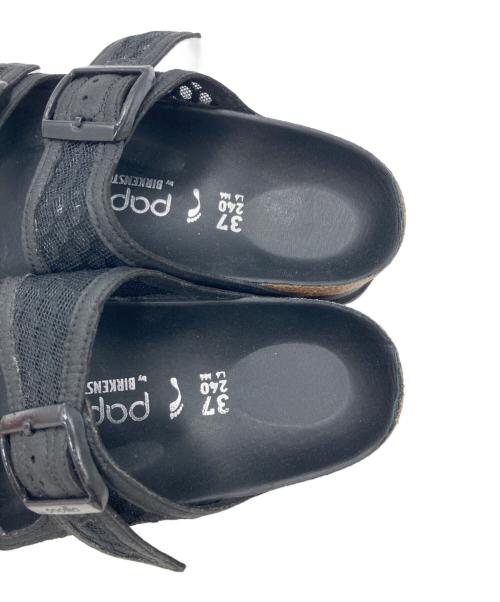 papillio（パピリオ）papillio (パピリオ) ARIZONA FLEX PLATFORM ブラック サイズ:37の古着・服飾アイテム