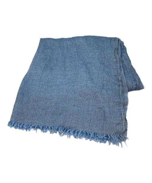 FALIERO SARTI（ファリエロサルティ）FALIERO SARTI (ファリエロサルティ) カシミヤシルクラメストール ブルー 未使用品の古着・服飾アイテム