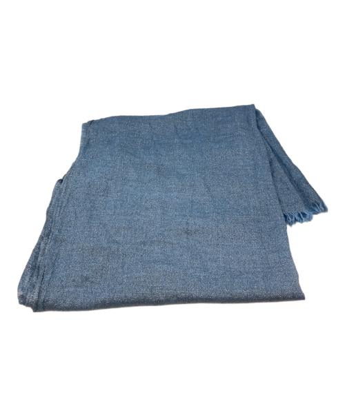 FALIERO SARTI（ファリエロサルティ）FALIERO SARTI (ファリエロサルティ) カシミヤシルクラメストール ブルー 未使用品の古着・服飾アイテム