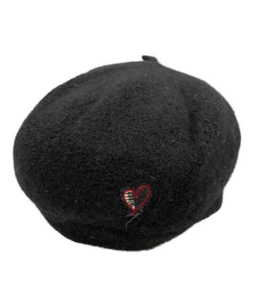 Porter Classic（ポータークラシック）Porter Classic (ポータークラシック) H/W Wool Knit Beret ブラック サイズ:Fの古着・服飾アイテム