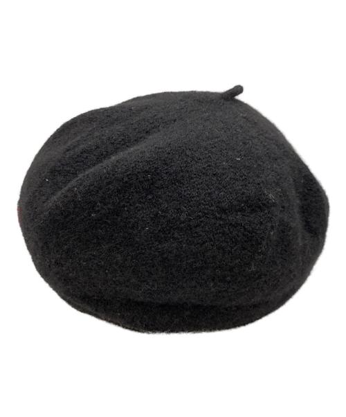 Porter Classic（ポータークラシック）Porter Classic (ポータークラシック) H/W Wool Knit Beret ブラック サイズ:Fの古着・服飾アイテム