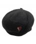 Porter Classic（ポータークラシック）の古着「H/W Wool Knit Beret」｜ブラック