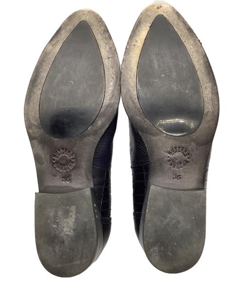 BUTTERO（ブッテロ）BUTTERO (ブッテロ) サイドゴアブーツ ブラック サイズ:36の古着・服飾アイテム