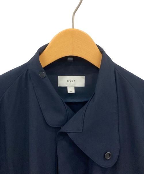 HYKE（ハイク）HYKE (ハイク) P/R MILITARY COAT ネイビー サイズ:SIZE1の古着・服飾アイテム