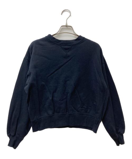 DRAWER（ドゥロワー）DRAWER (ドゥロワー) FALL1 コットン裏毛ロングスリーブ ブラック サイズ:Mの古着・服飾アイテム