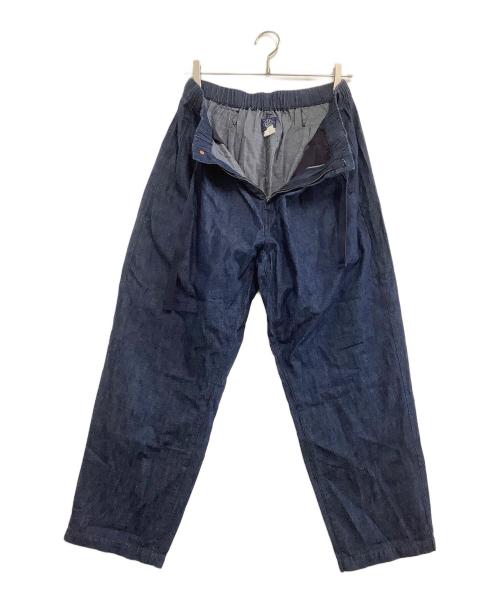 POST O'ALLS（ポストオーバーオールズ）POST O'ALLS (ポストオーバーオールズ) E-Z Lax : 5 oz インディゴ サイズ:Lの古着・服飾アイテム
