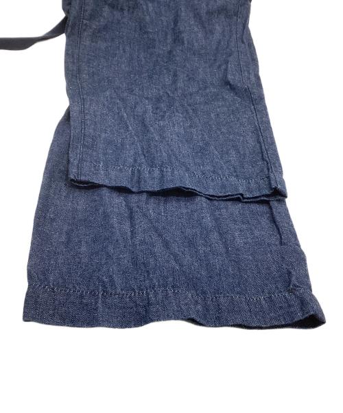 POST O'ALLS（ポストオーバーオールズ）POST O'ALLS (ポストオーバーオールズ) E-Z Lax : 5 oz インディゴ サイズ:Lの古着・服飾アイテム