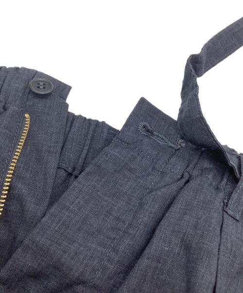 POST O'ALLS（ポストオーバーオールズ）POST O'ALLS (ポストオーバーオールズ) E-Z Lax 4 Shorts ネイビー サイズ:Lの古着・服飾アイテム