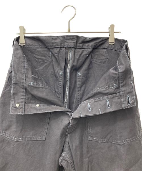POST O'ALLS（ポストオーバーオールズ）POST O'ALLS (ポストオーバーオールズ) Army Pants　1301-VMC ブラック サイズ:Mの古着・服飾アイテム