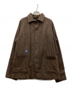 POST O'ALLSポストオーバーオールズ）の古着「ウールジャケット」｜ブラウン