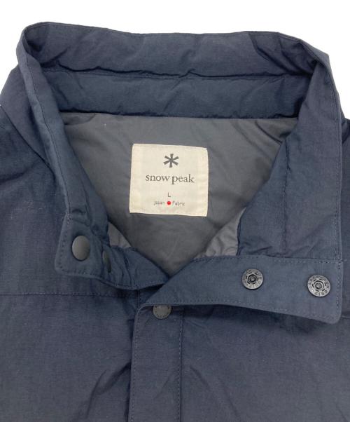 Snow peak（スノーピーク）Snow peak (スノーピーク) Recycled Down Vest ブラック サイズ:Lの古着・服飾アイテム