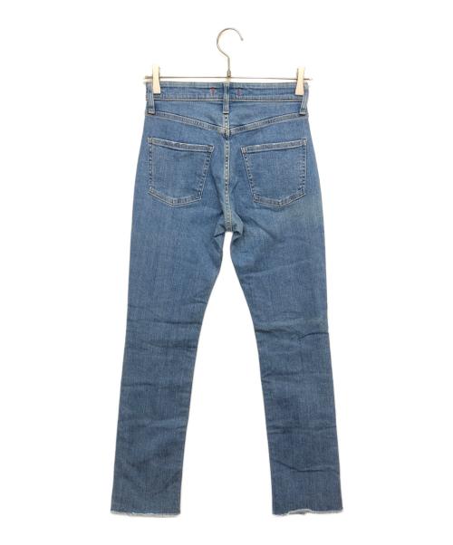 BEAMS（ビームス）BEAMS (ビームス) RED CARD (レッドカード) 裾スリットデニムパンツ インディゴ サイズ:22の古着・服飾アイテム