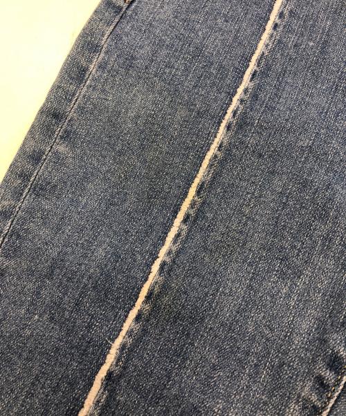 BEAMS（ビームス）BEAMS (ビームス) RED CARD (レッドカード) 裾スリットデニムパンツ インディゴ サイズ:22の古着・服飾アイテム