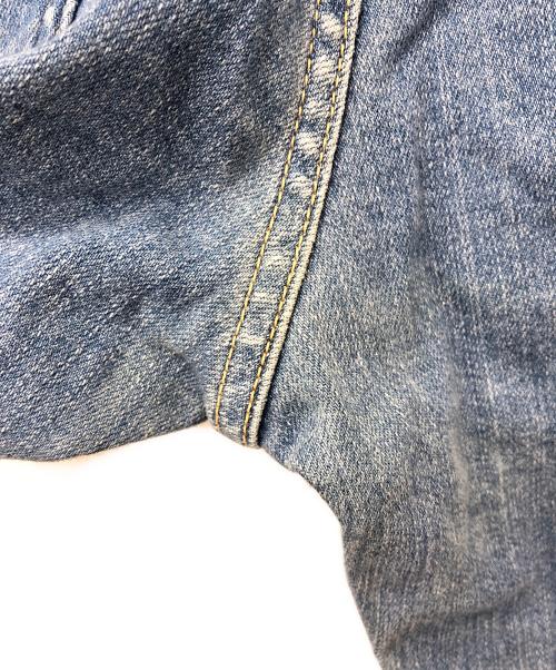 BEAMS（ビームス）BEAMS (ビームス) RED CARD (レッドカード) 裾スリットデニムパンツ インディゴ サイズ:22の古着・服飾アイテム