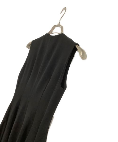 CINOH（チノ）CINOH (チノ) FLARE EVENING DRESS ブラック サイズ:36の古着・服飾アイテム