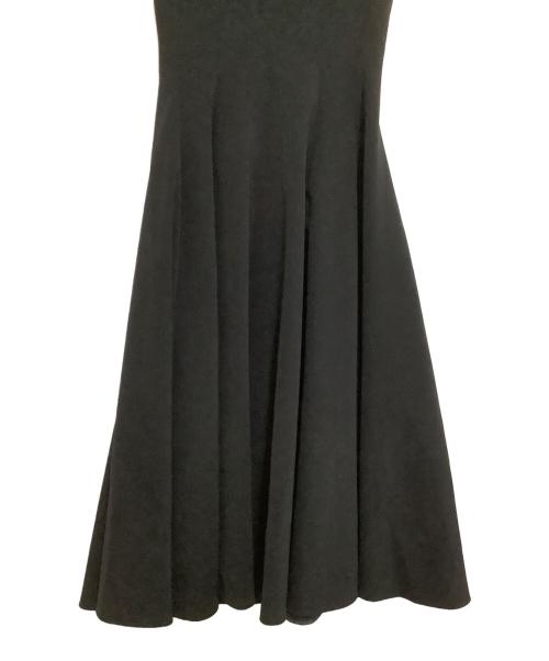 CINOH（チノ）CINOH (チノ) FLARE EVENING DRESS ブラック サイズ:36の古着・服飾アイテム