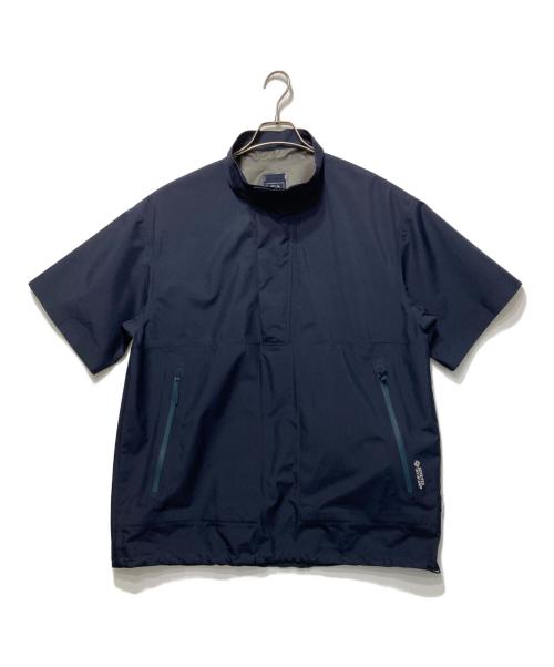 DAIWA LIFESTYLE（ダイワ ライフスタイル）DAIWA LIFESTYLE (ダイワ ライフスタイル) STAND SHIRT JACKET ネイビー サイズ:Mの古着・服飾アイテム