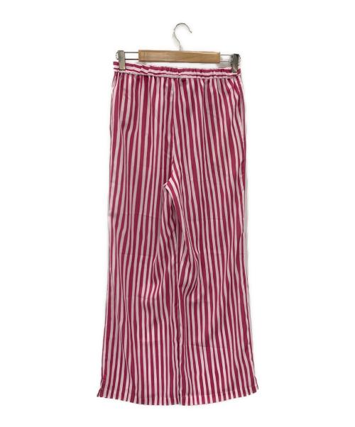 CITYSHOP（シティショップ）CITYSHOP (シティショップ) STRIPE PRINT パンツ ピンク サイズ:38の古着・服飾アイテム