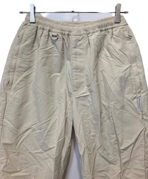 uniform experiment（ユニフォームエクスペリメント）uniform experiment (ユニフォームエクスペリメント) SUPPLEX LOOSE FIT JOGGER PANTS アイボリー サイズ:1の古着・服飾アイテム