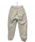 uniform experiment (ユニフォームエクスペリメント) SUPPLEX LOOSE FIT JOGGER PANTS アイボリー サイズ:1：4000円
