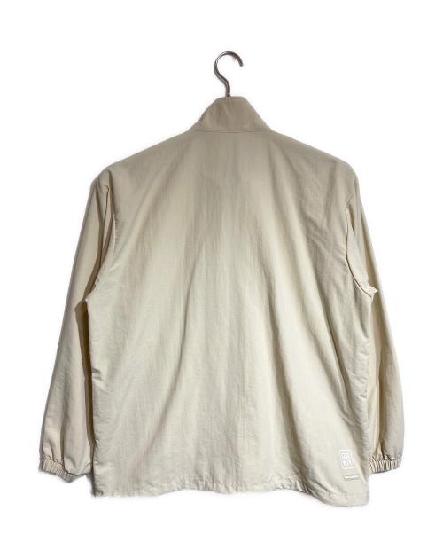 uniform experiment（ユニフォームエクスペリメント）uniform experiment (ユニフォームエクスペリメント) SUPPLEX STAND COLLAR JACKET アイボリー サイズ:2の古着・服飾アイテム