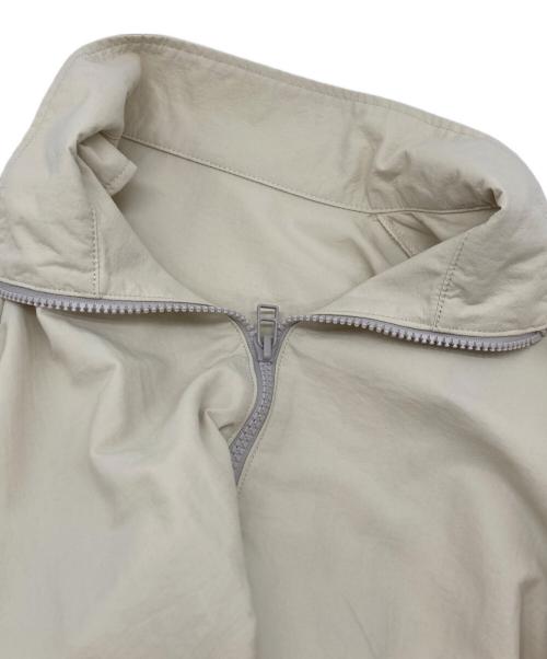 uniform experiment（ユニフォームエクスペリメント）uniform experiment (ユニフォームエクスペリメント) SUPPLEX STAND COLLAR JACKET アイボリー サイズ:2の古着・服飾アイテム