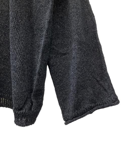 FRAMeWORK（フレームワーク）FRAMeWORK (フレームワーク) ウォッシャブル ニュアンスワイドプルオーバー ブラック サイズ:Fの古着・服飾アイテム