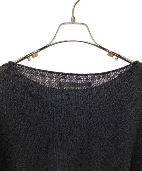 FRAMeWORK（フレームワーク）FRAMeWORK (フレームワーク) ウォッシャブル ニュアンスワイドプルオーバー ブラック サイズ:Fの古着・服飾アイテム